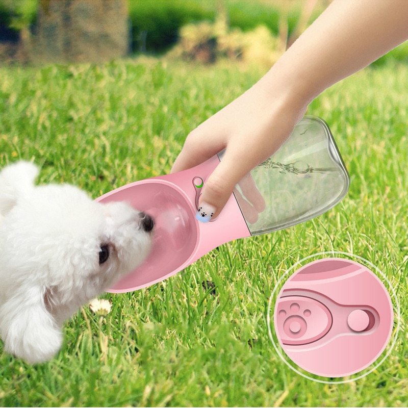 Pet Water Cup – Outdoor Portable Dog & Cat Water Bottle
