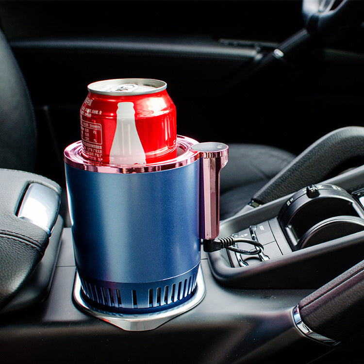 🔥❄️ 2-in-1 Car Cup Warmer & Cooler – Smart 12V Temperature Control.
