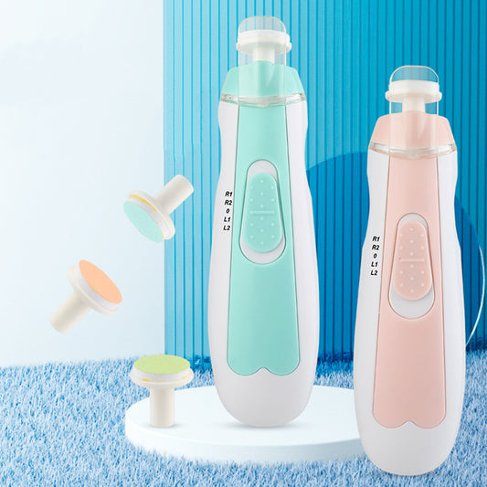 Electric Baby Nail Clipper Set – Safe & Silent Trimmer for Newborns |