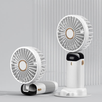 Portable Rechargeable Mini Fan – 1800mAh | Handheld & Foldable USB Fan!