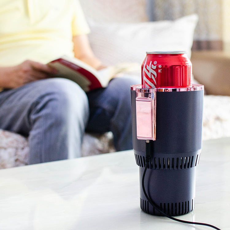 🔥❄️ 2-in-1 Car Cup Warmer & Cooler – Smart 12V Temperature Control.