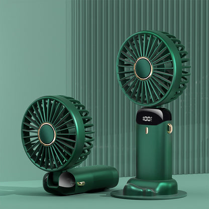 Portable Rechargeable Mini Fan – 1800mAh | Handheld & Foldable USB Fan!