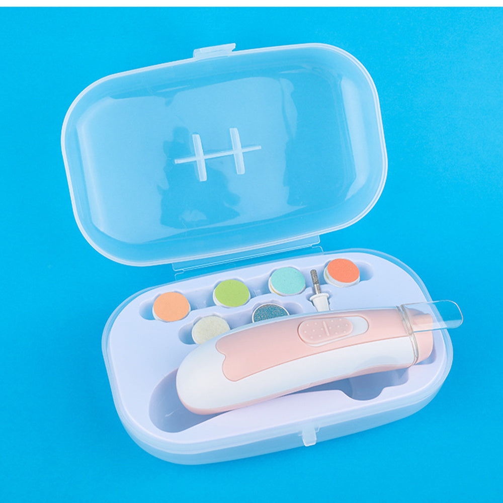 Electric Baby Nail Clipper Set – Safe & Silent Trimmer for Newborns |