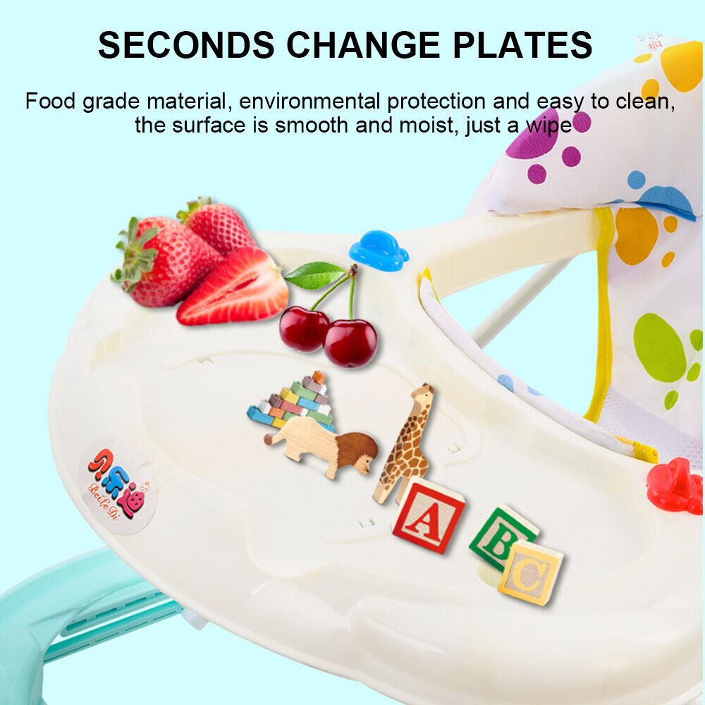 Baby Walker Bouncer & Ride-On Car – Musical Push Along Activity Toy for First Steps!